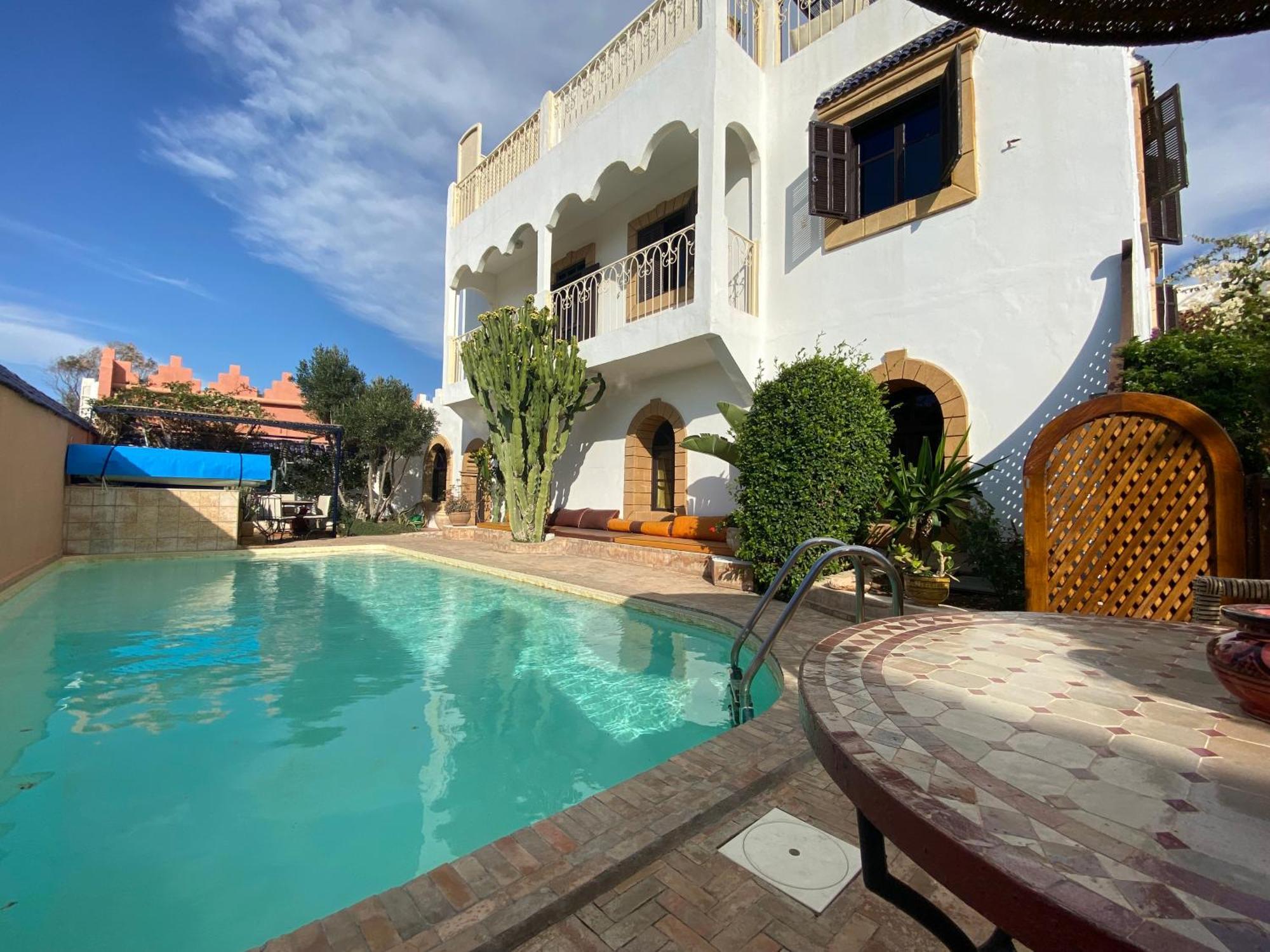 Villa L Walida - Piscine chauffée Esauira Exterior foto